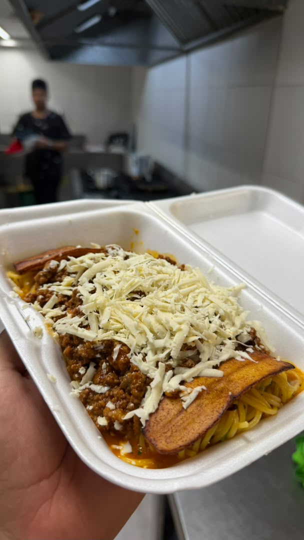Foto de la boloñesa del barrio
